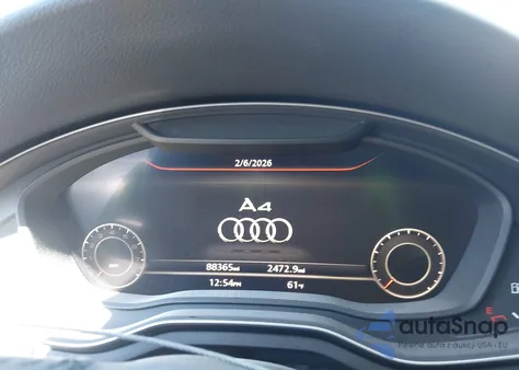 2018 Audi A4 2.0T Tech Ultra Premium/2.0T Ultra Premium from USA, damaged, VIN WAUKMAF40JN020375